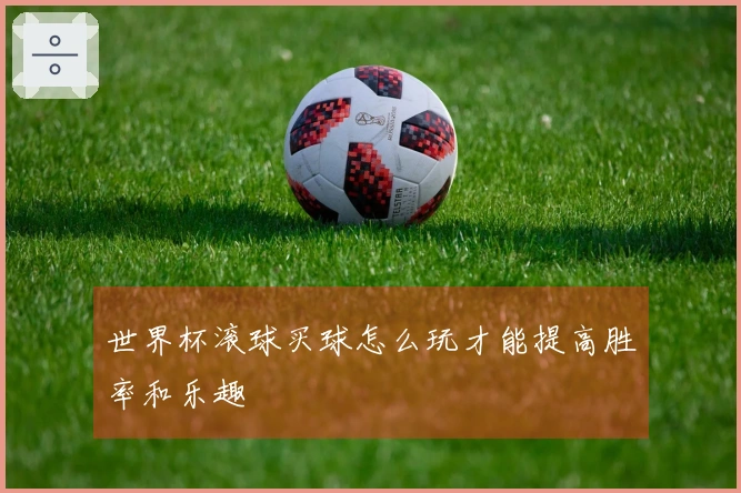 世界杯滚球买球怎么玩才能提高胜率和乐趣