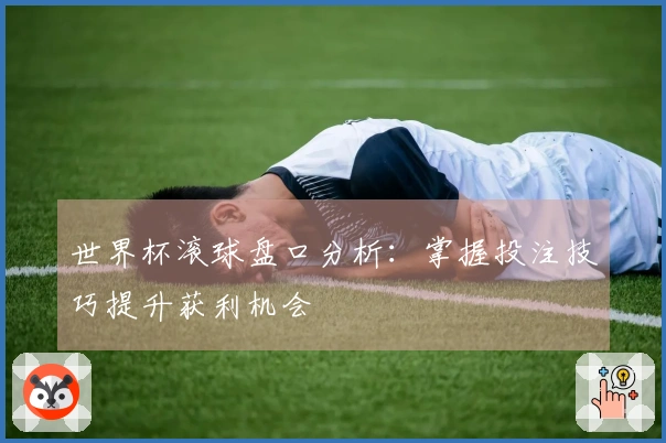 世界杯滚球盘口分析：掌握投注技巧提升获利机会